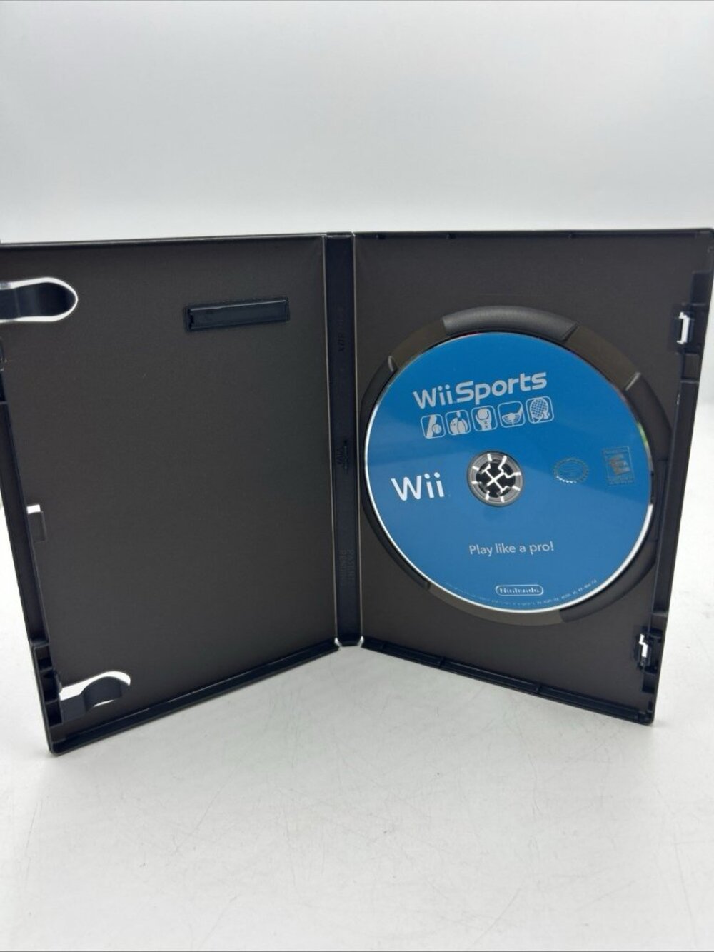 Wii Sports (Nintendo Wii, 2006) Disc Only With Black Case Tested✅